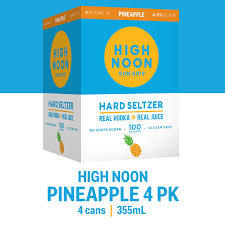 High Noon Pineapple 4 Pack